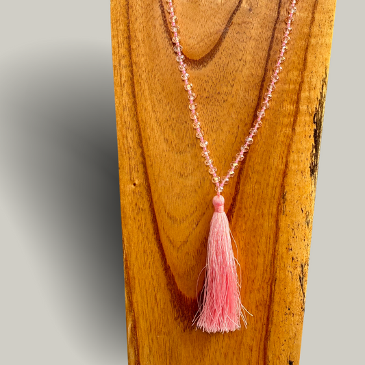 Suzie Blue - Crystal Beaded Necklace