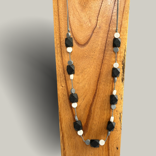 Suzie Blue - Long rope Beaded Necklace