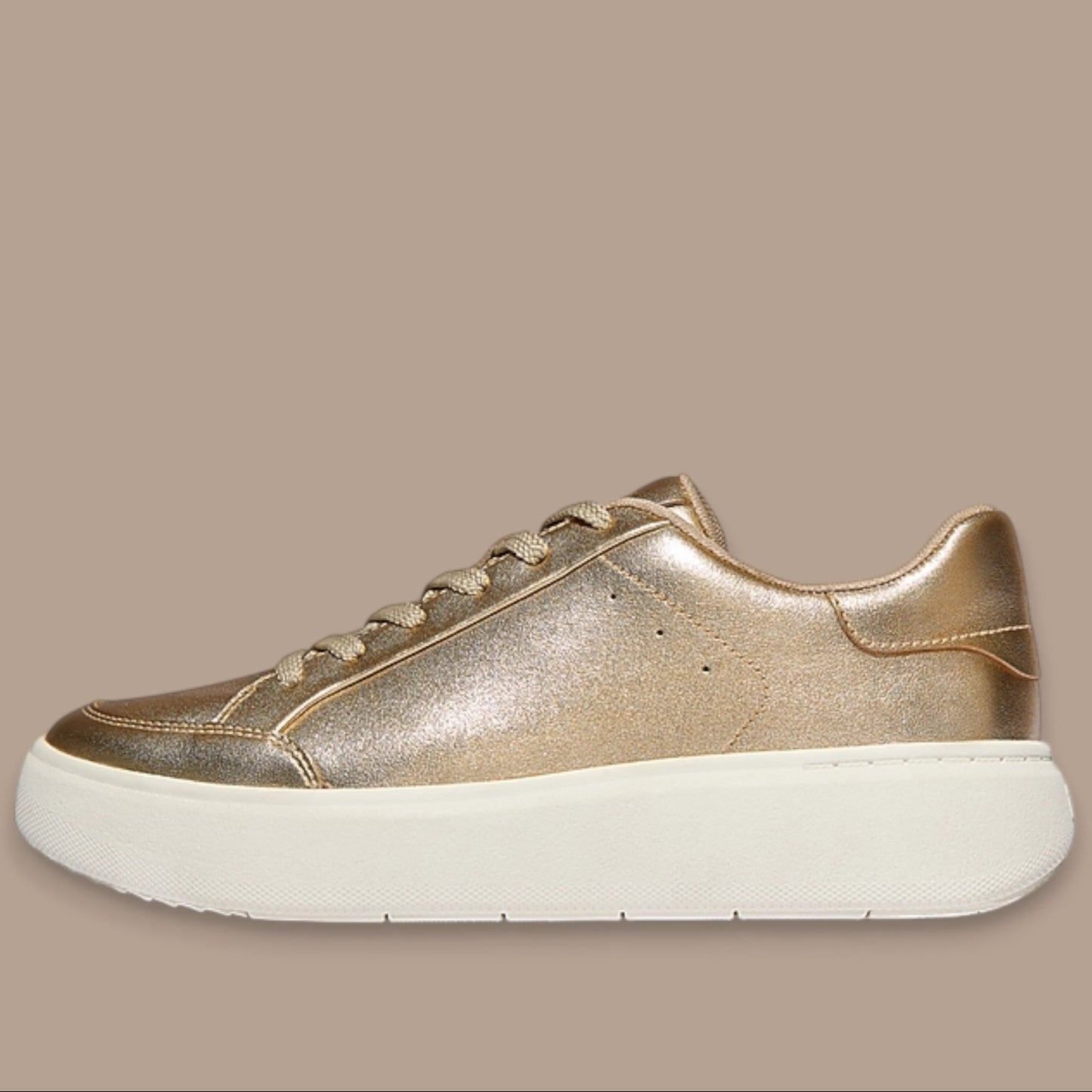 FitFlop - RTG Metallic Leather Sneakers