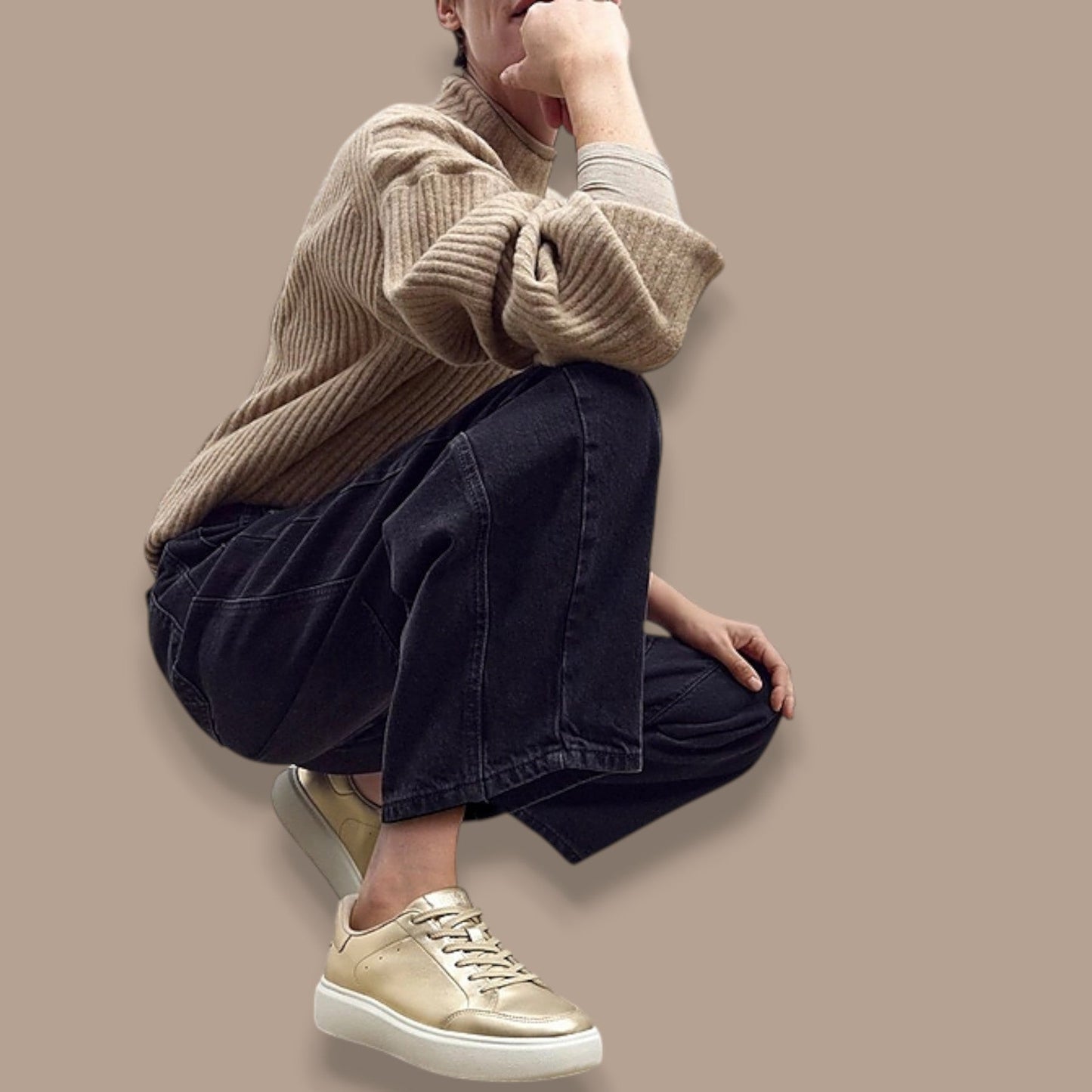 FitFlop - RTG Metallic Leather Sneakers