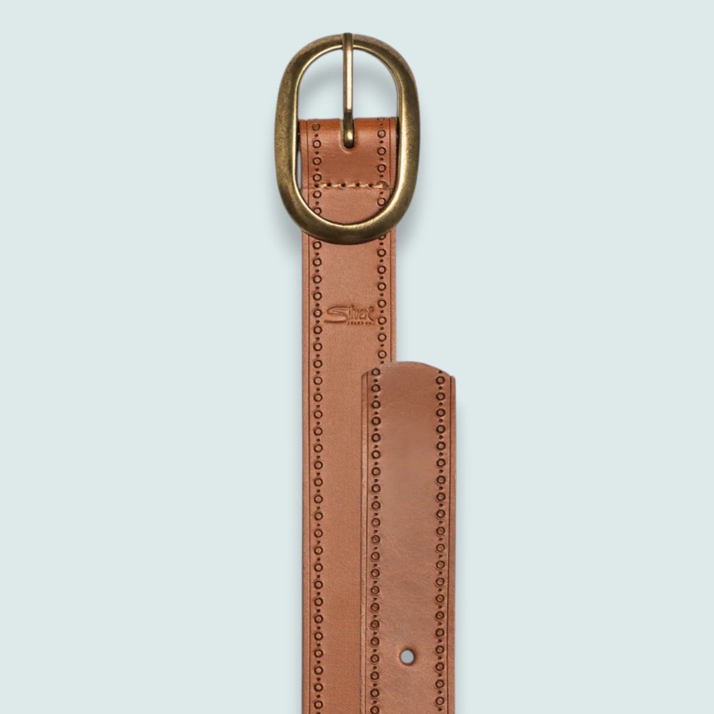 Silver Jeans - Refined Edge Embossed Leather Belt – 30MM Size