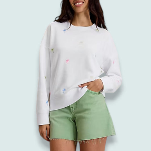 Tommy Bahama - Palm Tree Crew-Neck Sweatshirt