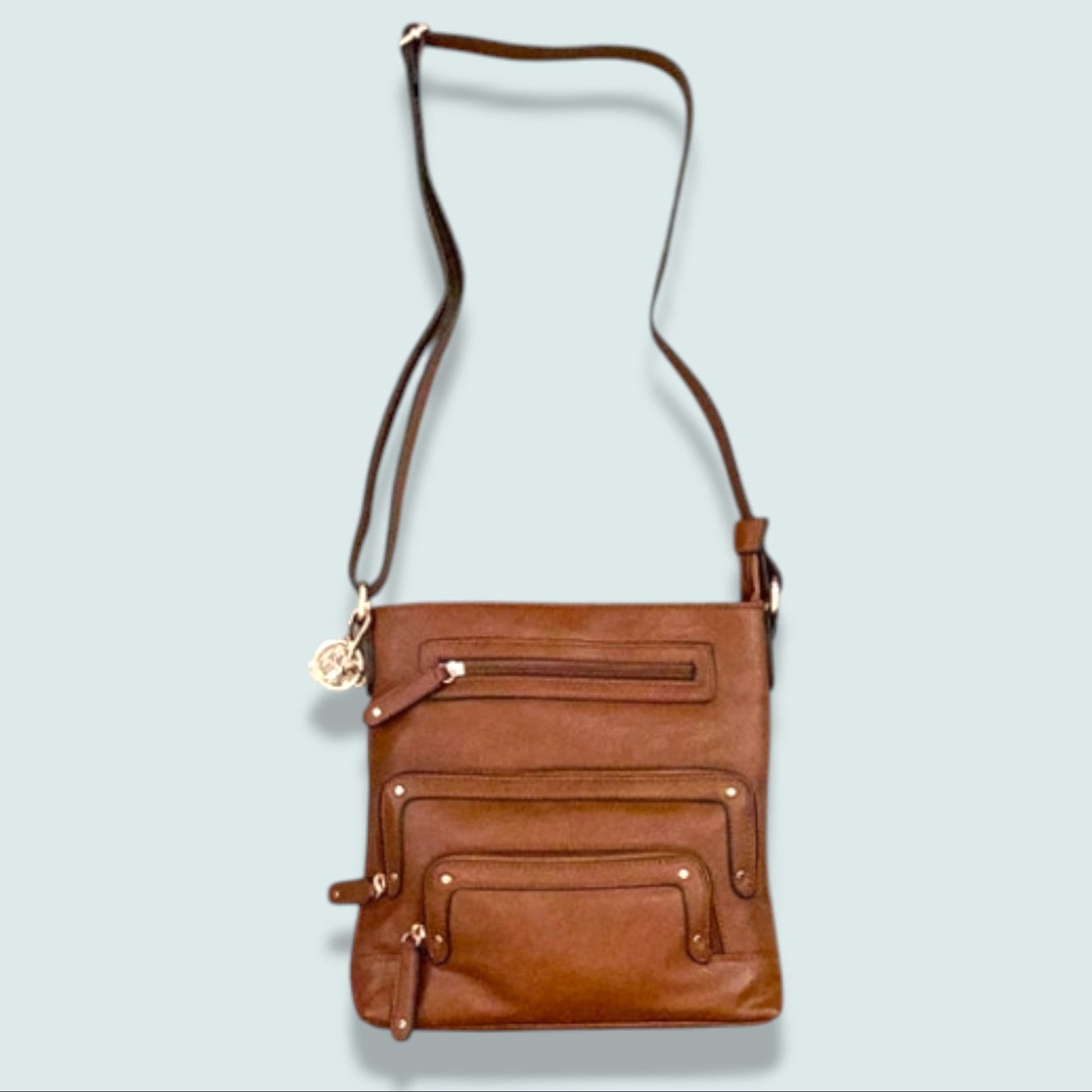 La Diva - Multi-Zip Crossbody Purse