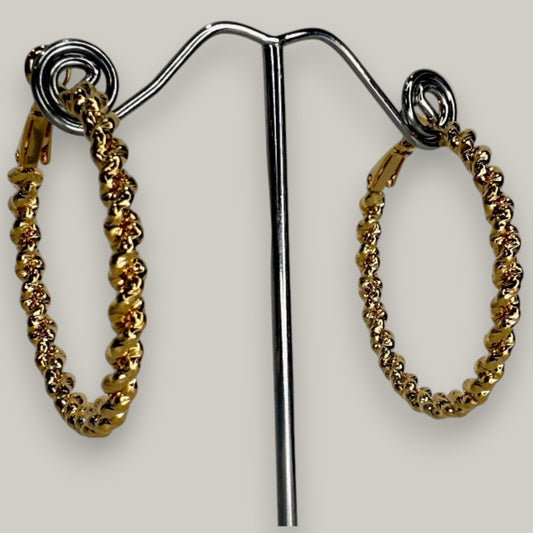 Evershine - Braided Hoop Earrings