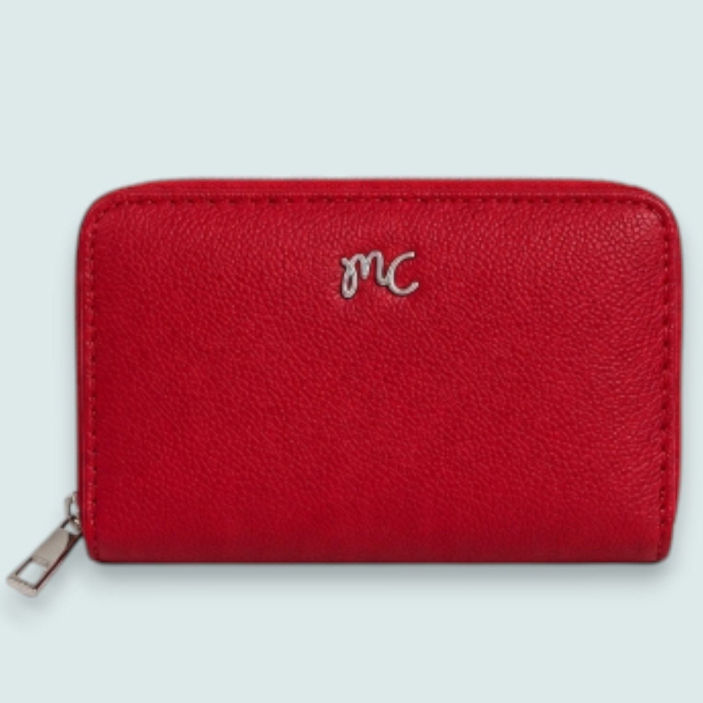 Audrey's - Pebbled Compact Zip Wallet