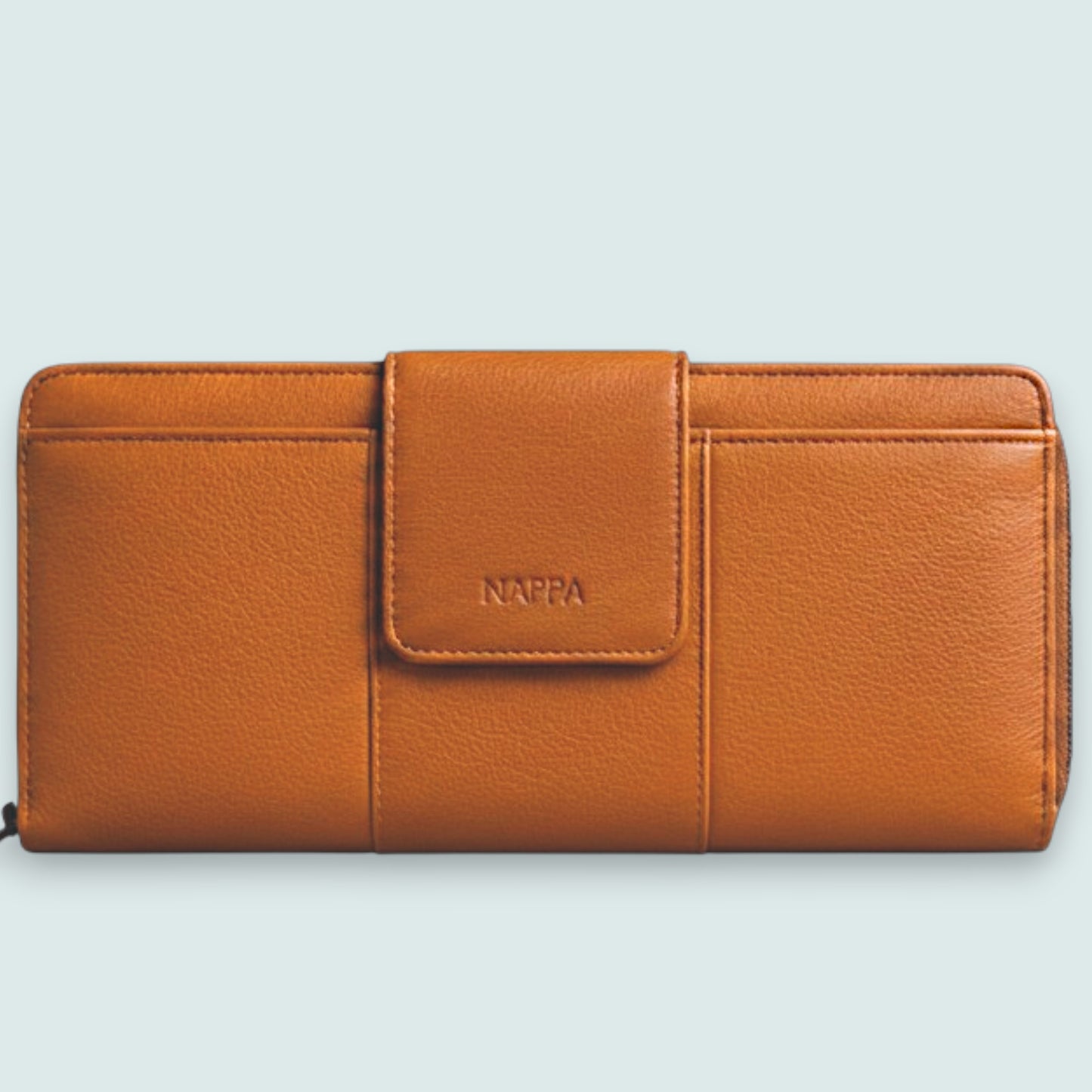 Nappa - Veronica Pebbled Zip Wallet