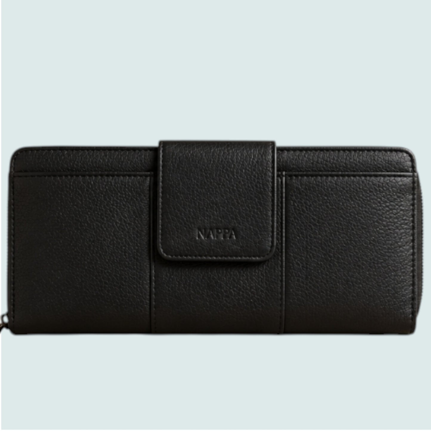 Nappa - Veronica Pebbled Zip Wallet