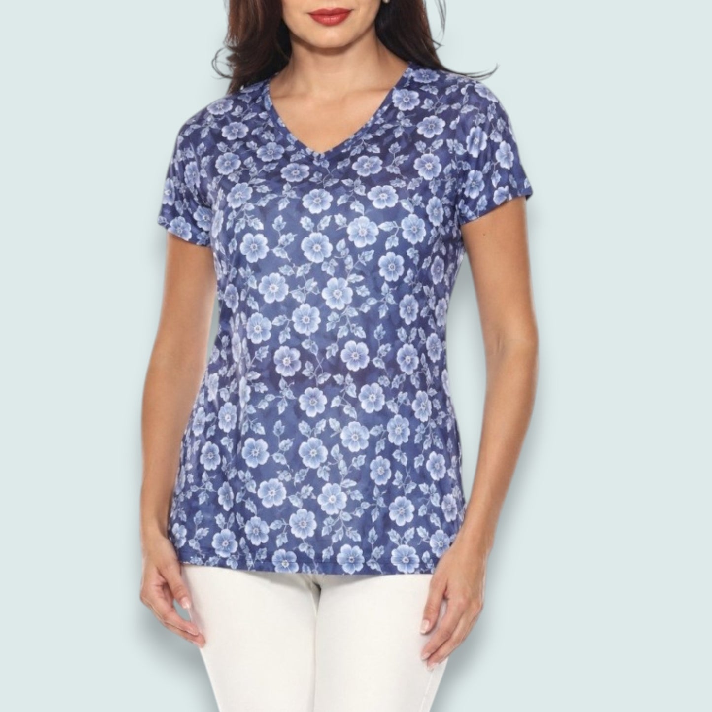 Tango Mango - Garden V-Neck Top