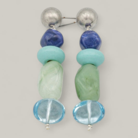 Audrey's - Earrings with Glass Beads