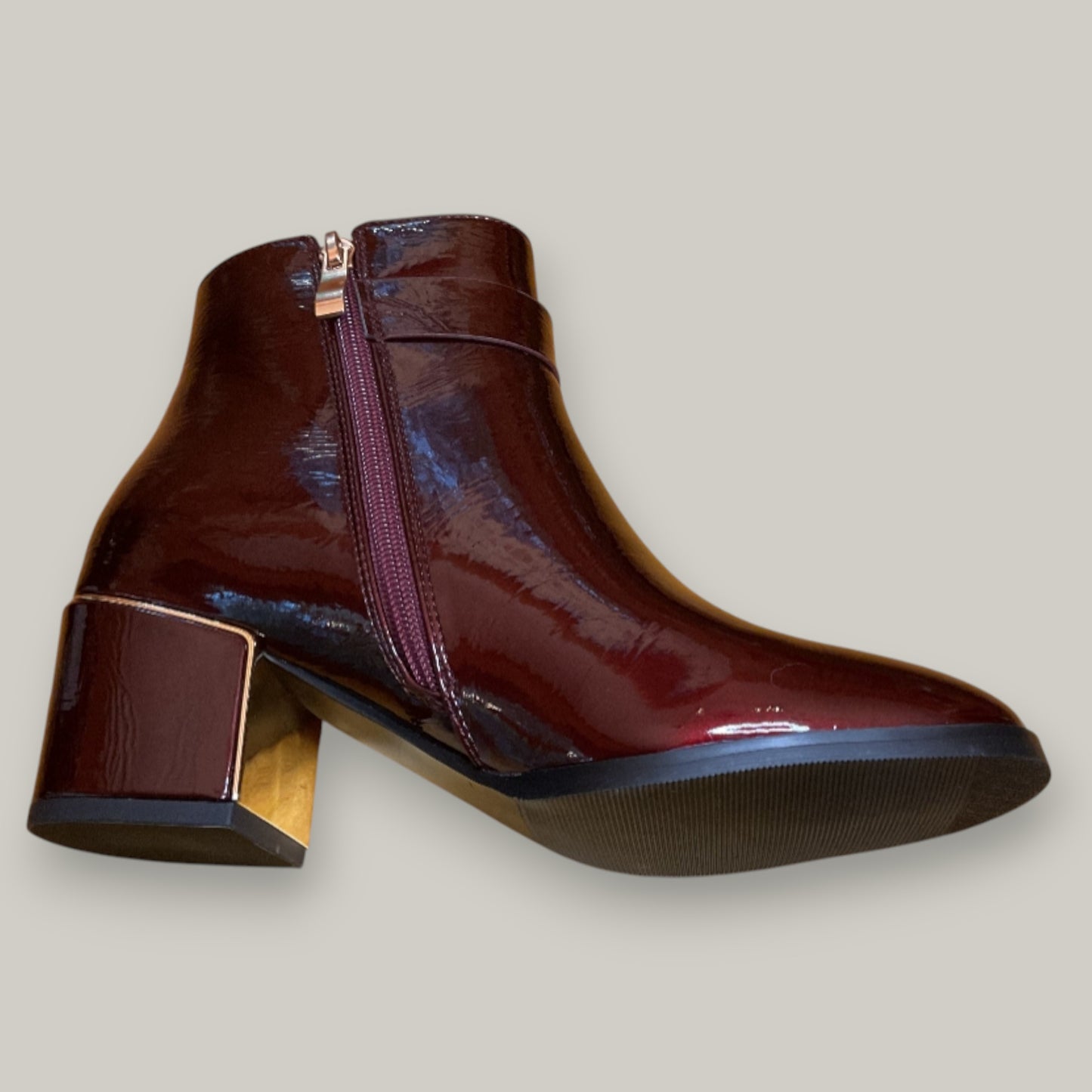 Aqua Flex - Aria Krinkle Patent Boot