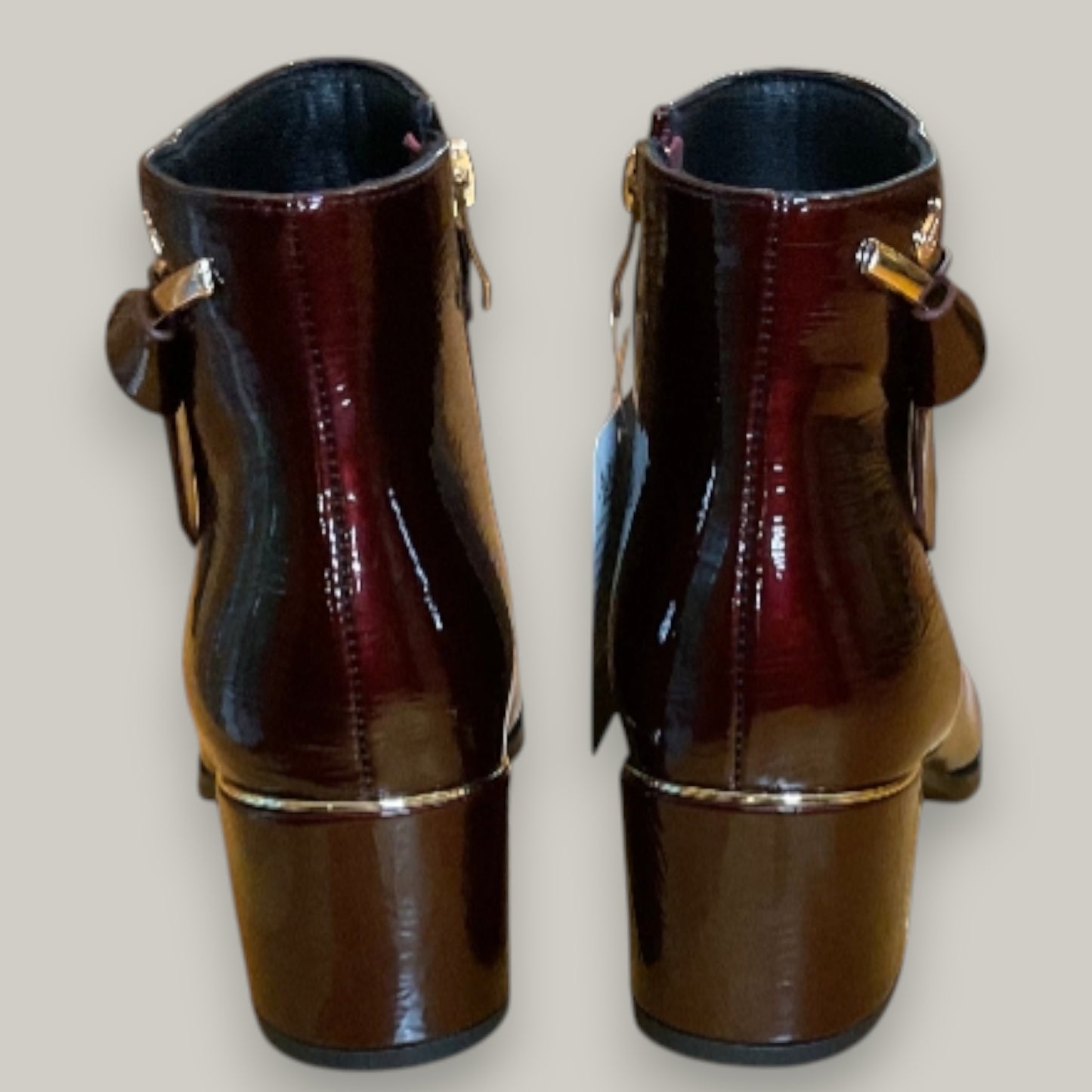 Aqua Flex - Aria Krinkle Patent Boot