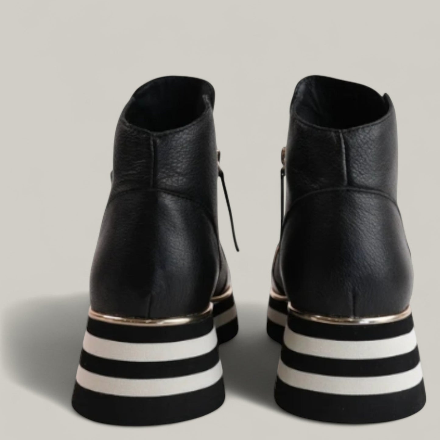 Django & Juliette - Evol Leather Wedge Bootie