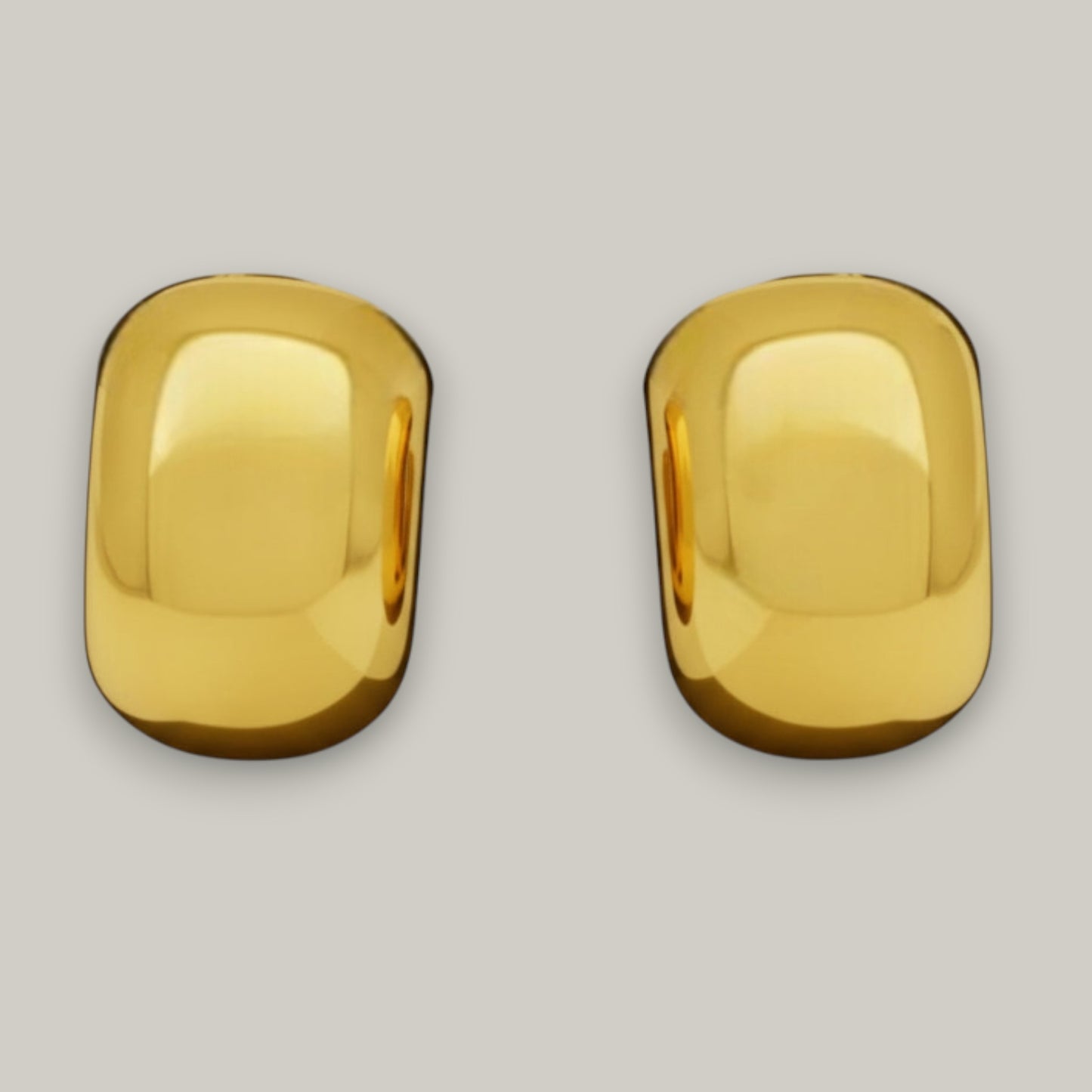 Audrey's - Golden Stud Earrings