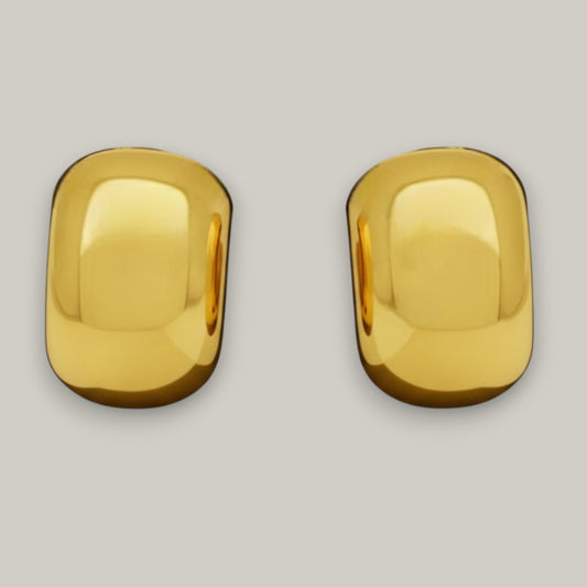 Audrey's - Golden Stud Earrings