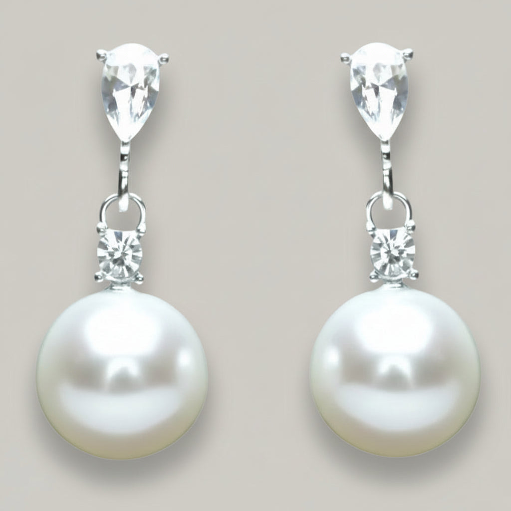 Audrey's - Moonlit Pearl Drop Earrings