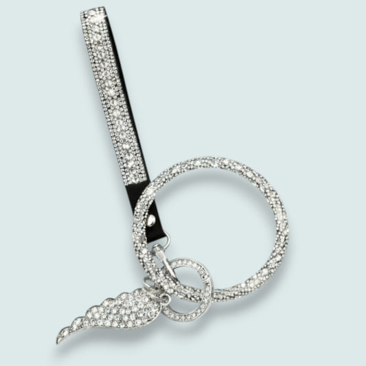 Jacqueline Kent -  Jeweled Angel Wing Keychain