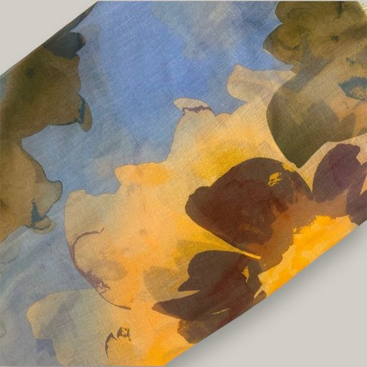 Fraas - Rectangular Floral Scarf