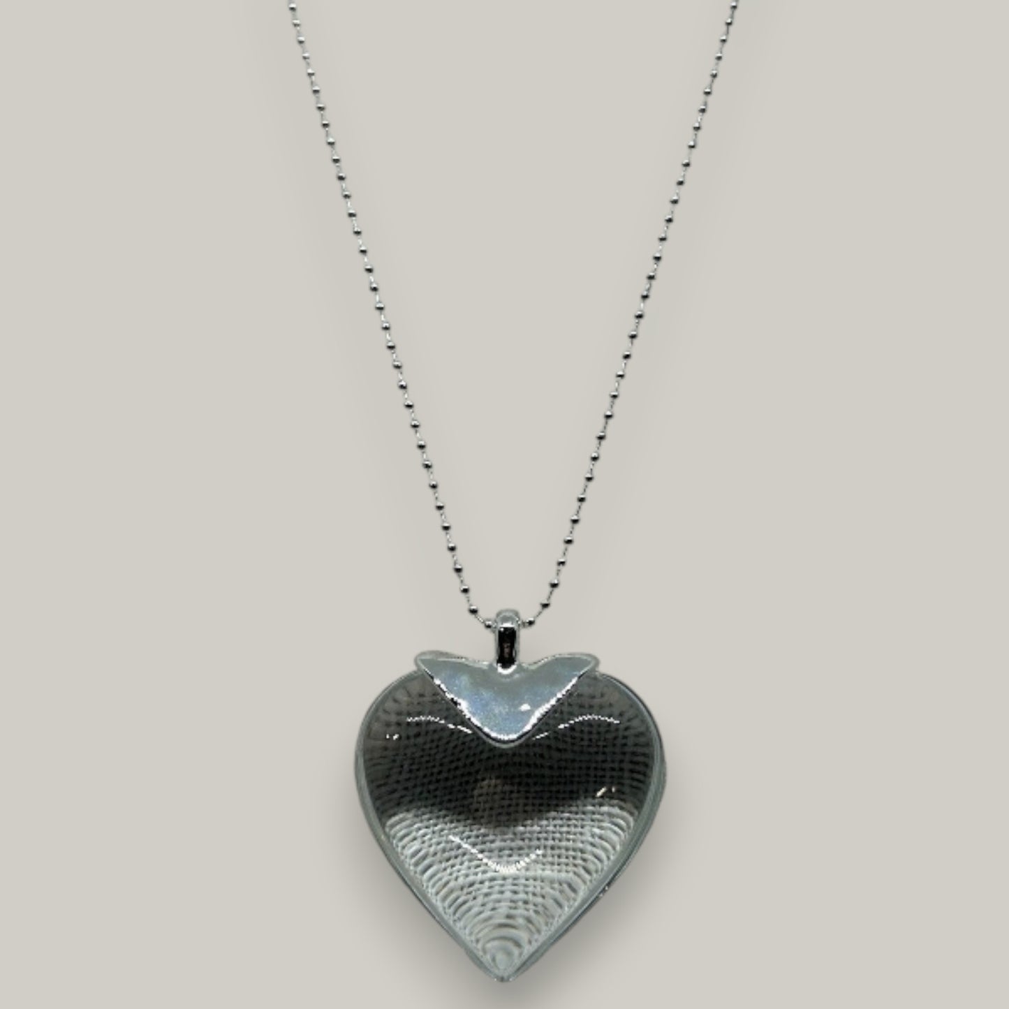 Merx - Crystal Heart Necklace