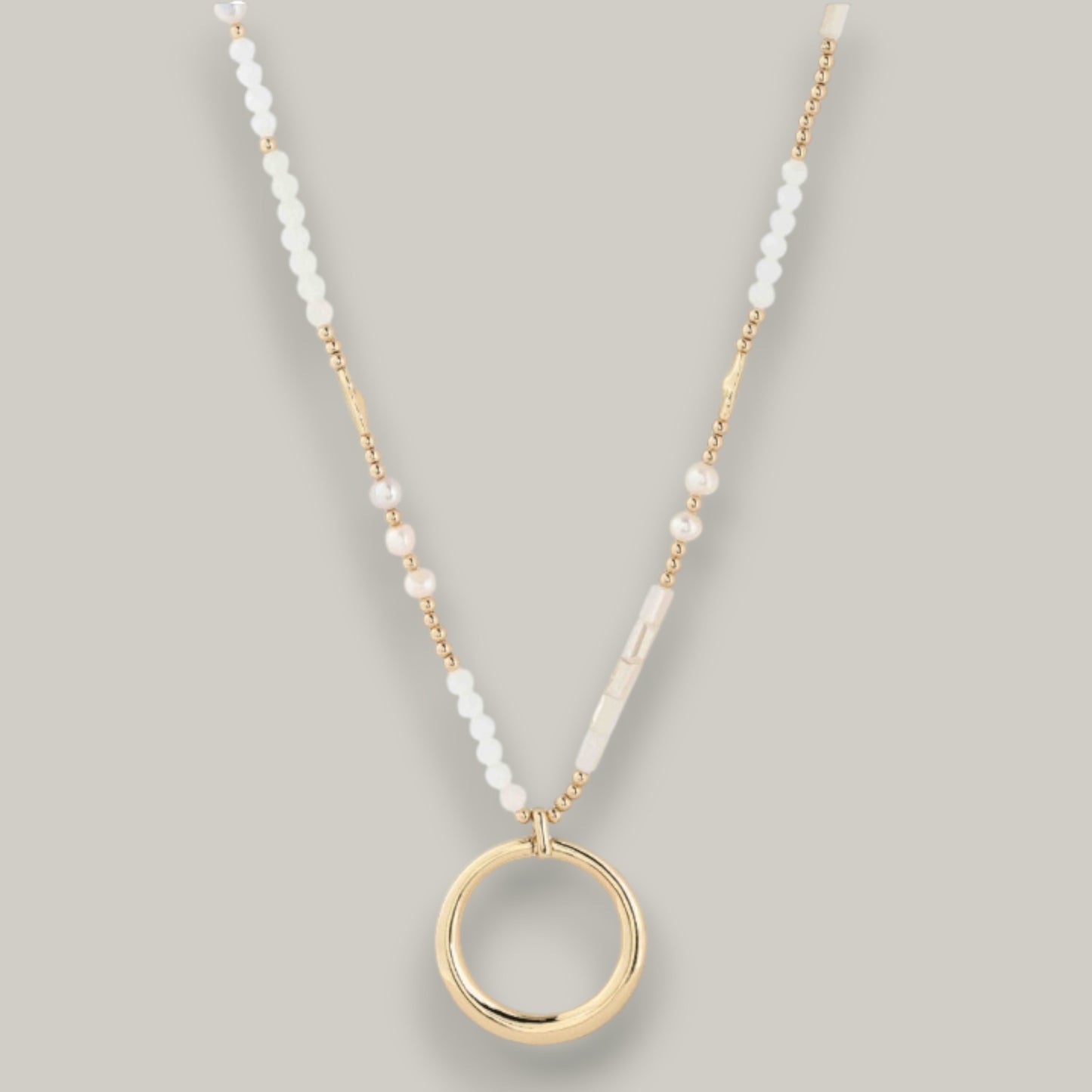 Merx - Golden Halo Beaded Necklace