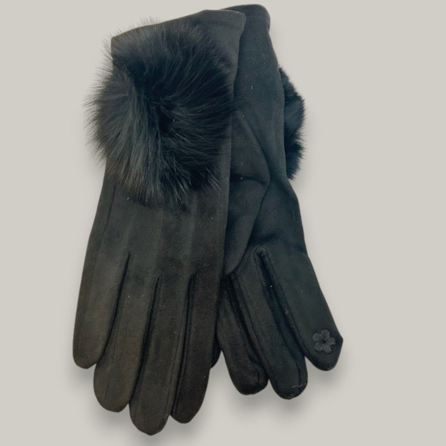 Alina - Winter Charm Pom Gloves