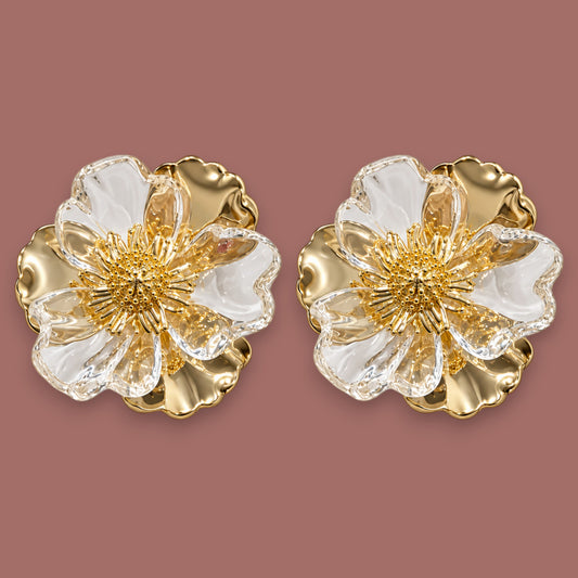 Jacqueline Kent - Open Flower Earring