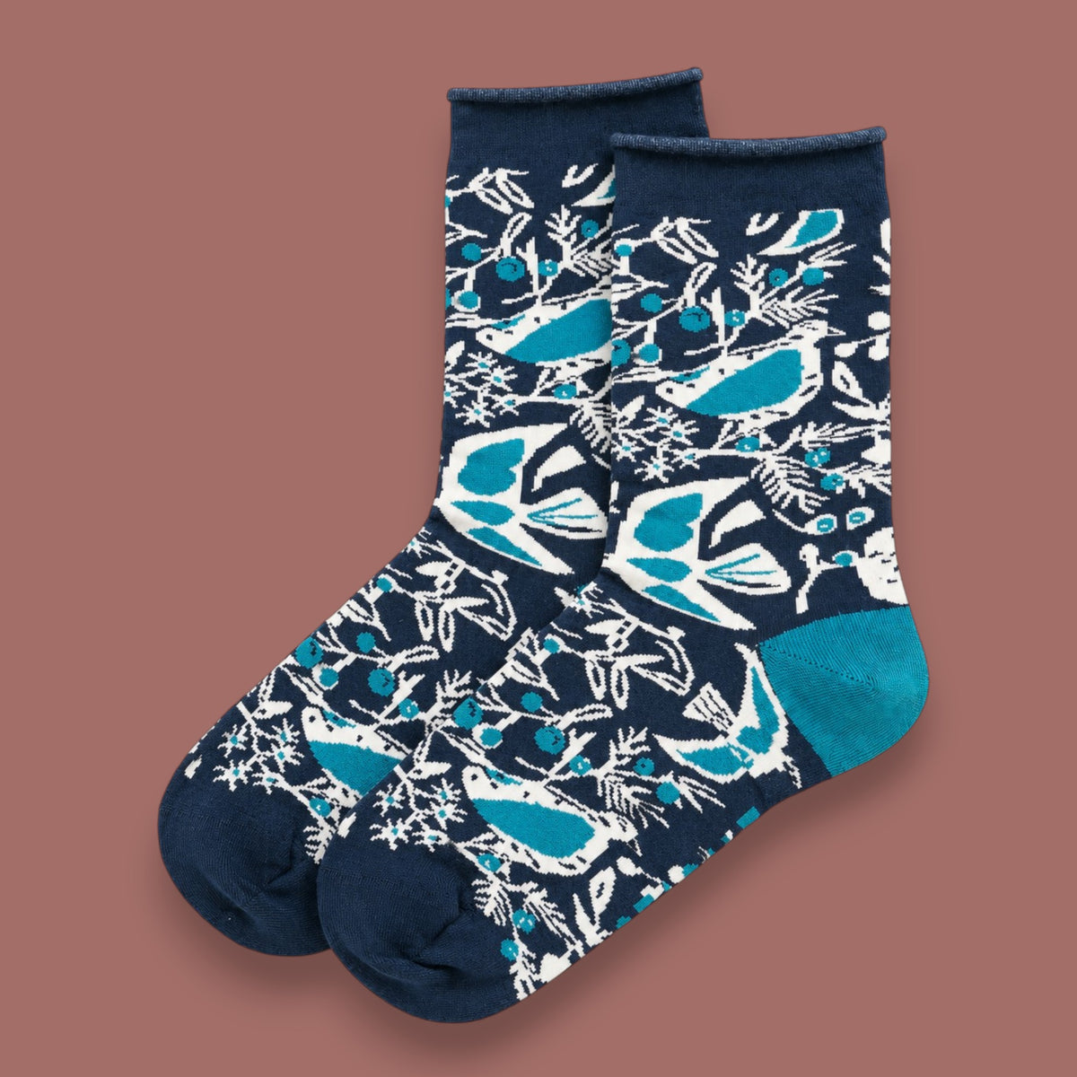 Seasalt Cornwall - Elegant Floral Socks