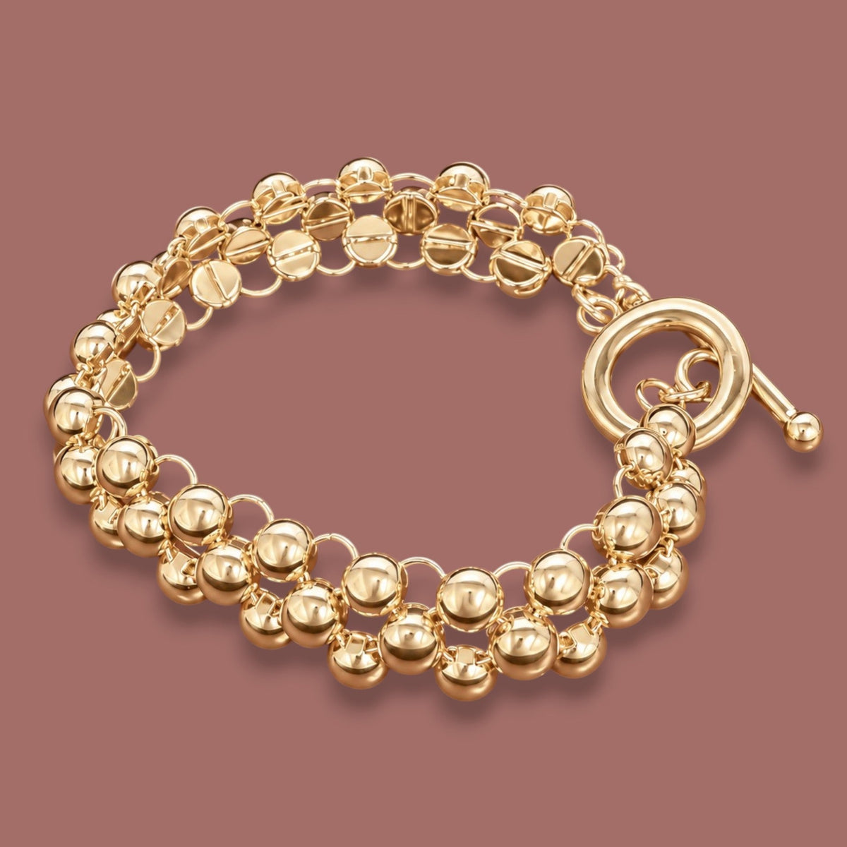 Merx - Bead Toggle Bracelet
