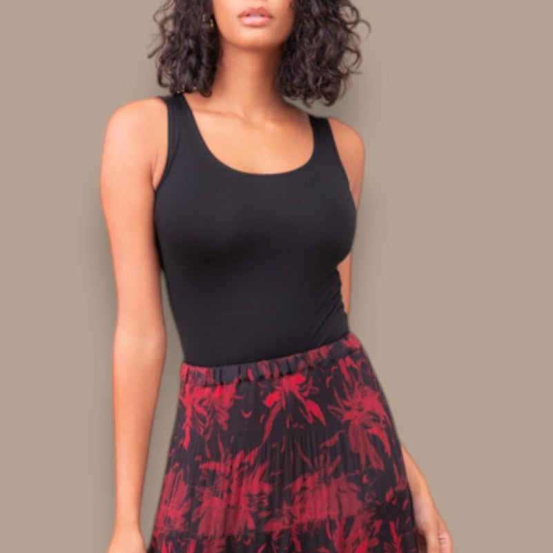 Alison Sheri - Essential Scoop Neck Tank Top