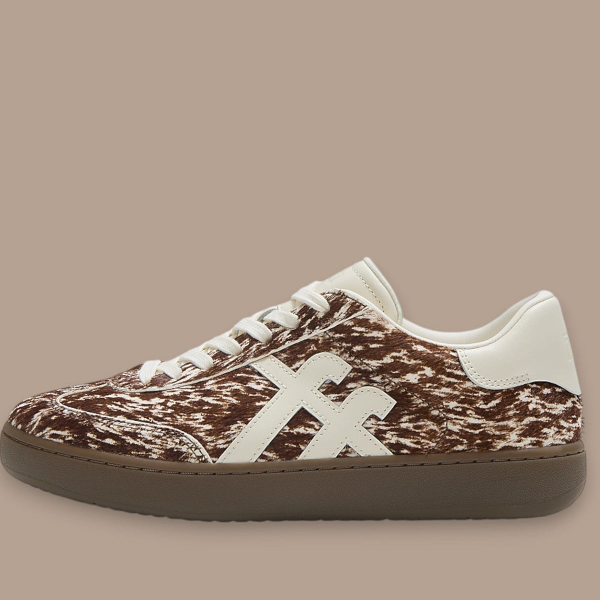 FitFlop - Leather Pony-Hair Sneakers