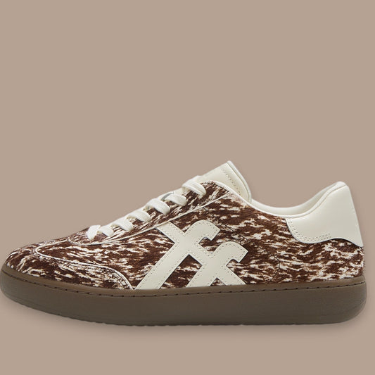 FitFlop - Leather Pony-Hair Sneakers