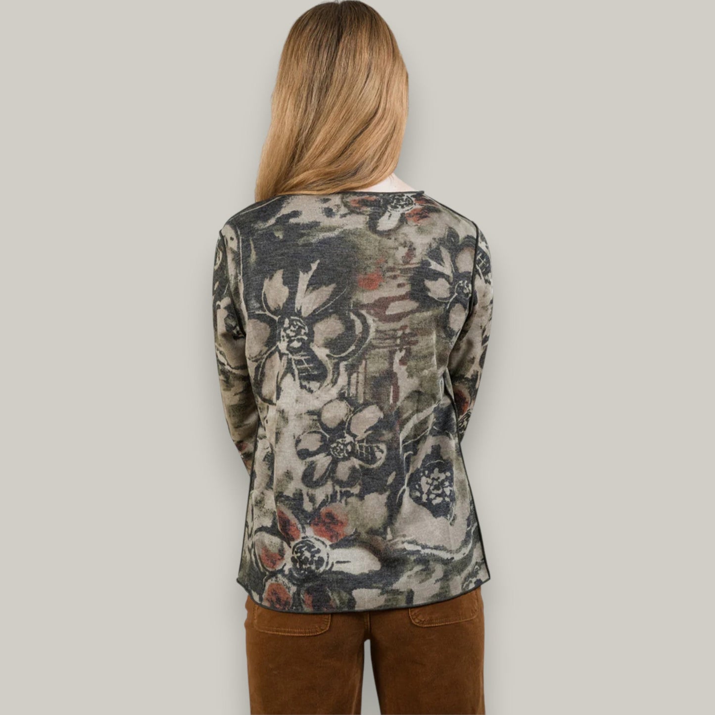 Trisha Tyler - Reversible Crew Neck Top