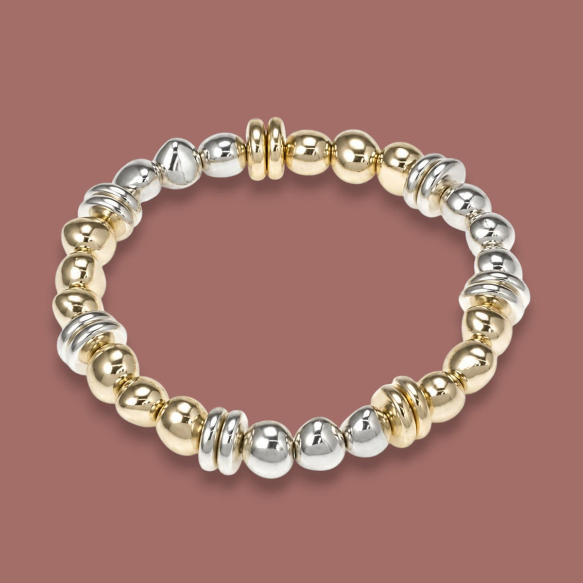 Merx - Two Tone Beaded Bracelet