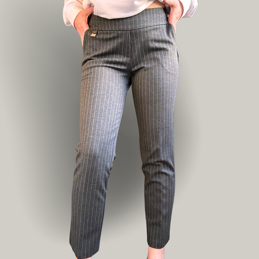 Lasania - Pin Stripe Dress Pants (Petite)