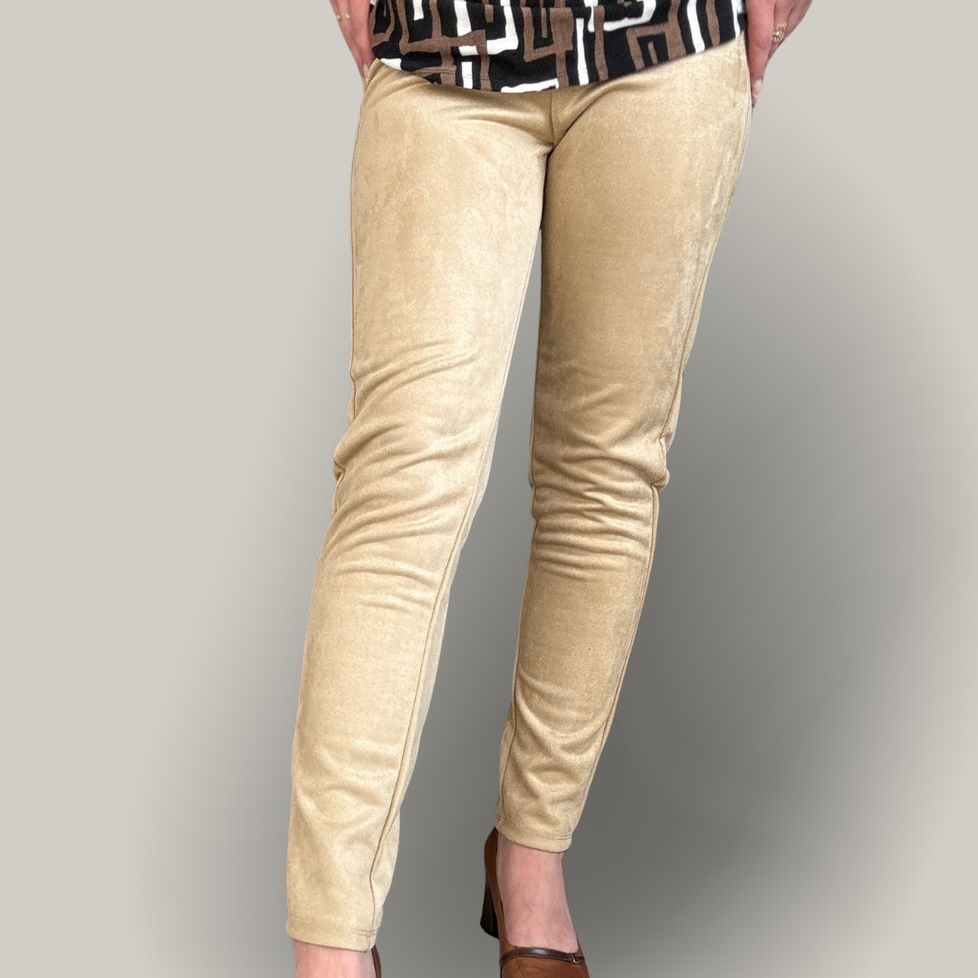 Soya Concept - Faux Suede Leggings