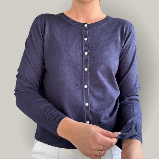 Sunday - Round Neck Cardigan