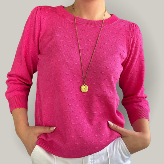 Sunday - 3/4 Sleeve Sweater