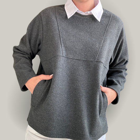 Soya Concept - Shirt Collar Sweater