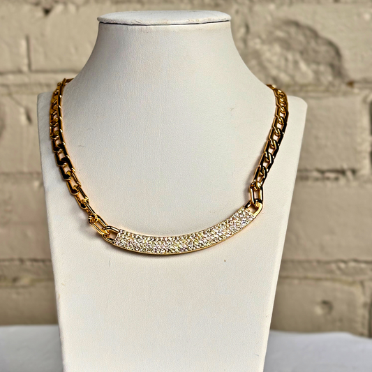 Jacqueline Kent - Chain Link Choker Necklace
