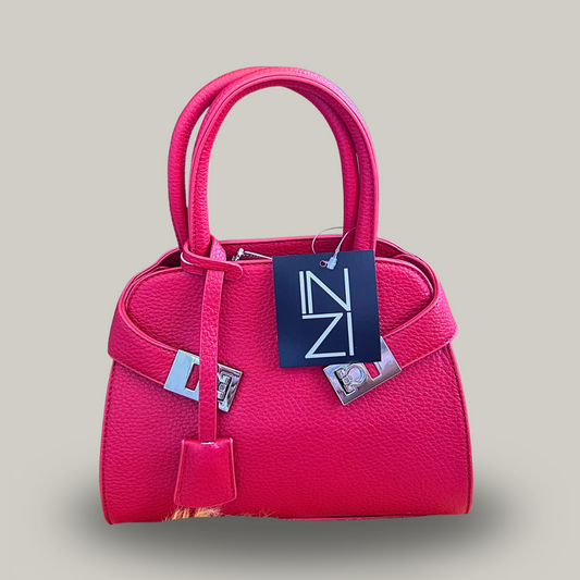 Inzi - Mini Faux Leather Clutch