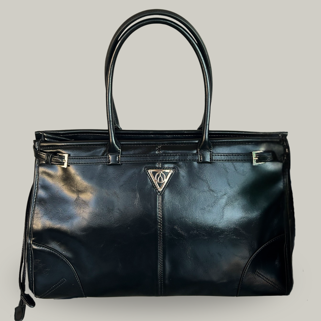 Inzi -Faux Leather Doctor Bag