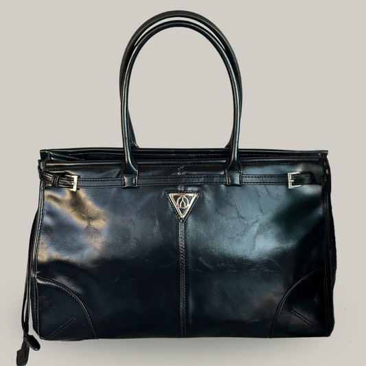 Inzi -Faux Leather Doctor Bag
