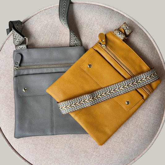 Passion - Printed Strap Messenger Bag