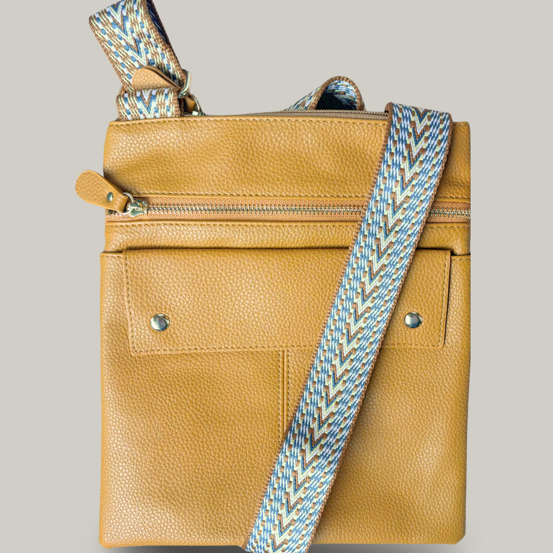 Passion - Printed Strap Messenger Bag