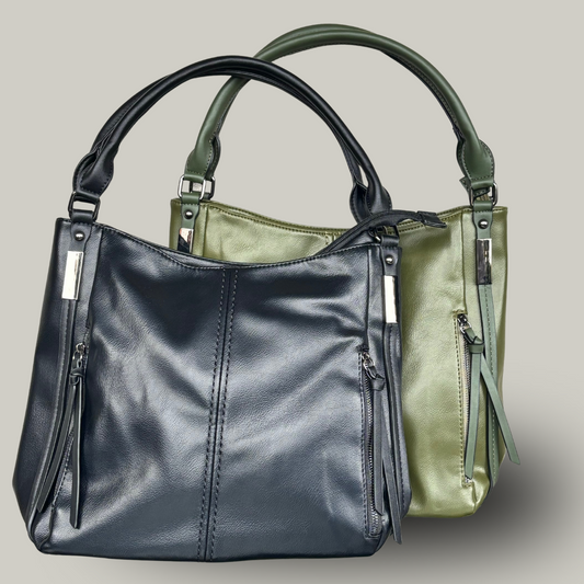 Passion - Double Zip Shoulder Bag