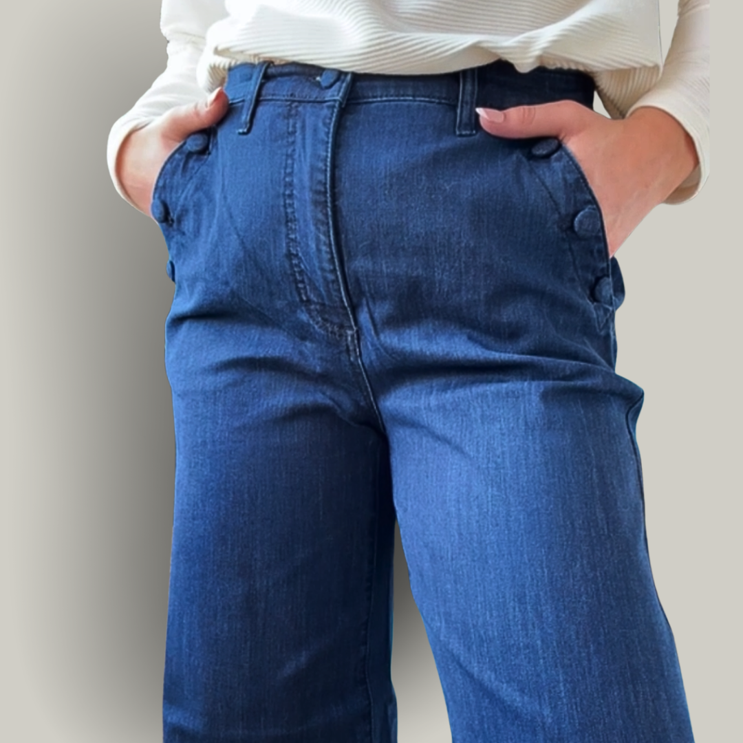FDJ - Suzanne Wide Leg Jeans