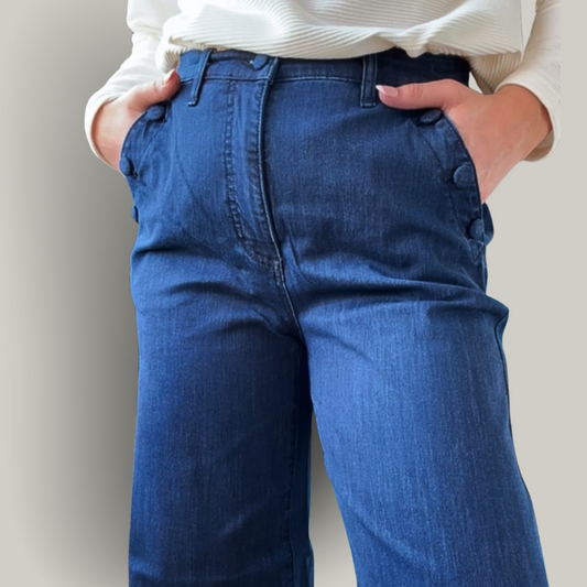 FDJ - Suzanne Wide Leg Jeans