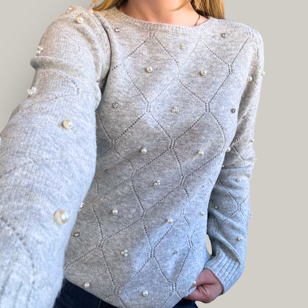 Carreli - Pearl & Diamond Sweater