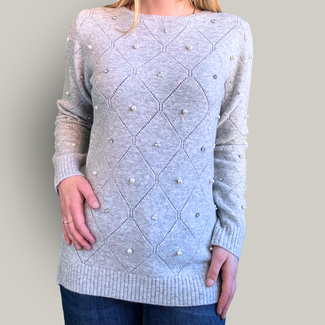 Carreli - Pearl & Diamond Sweater