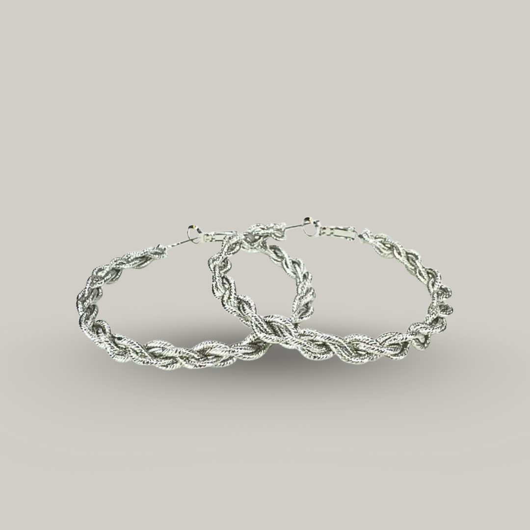 Jacqueline Kent - Twisted Hoop Earrings