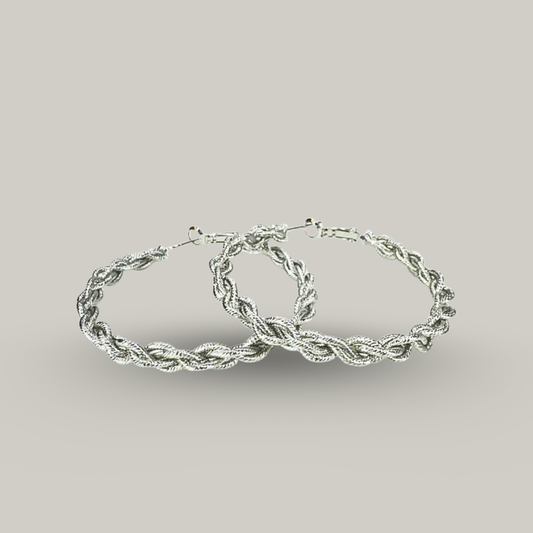 Jacqueline Kent - Twisted Hoop Earrings